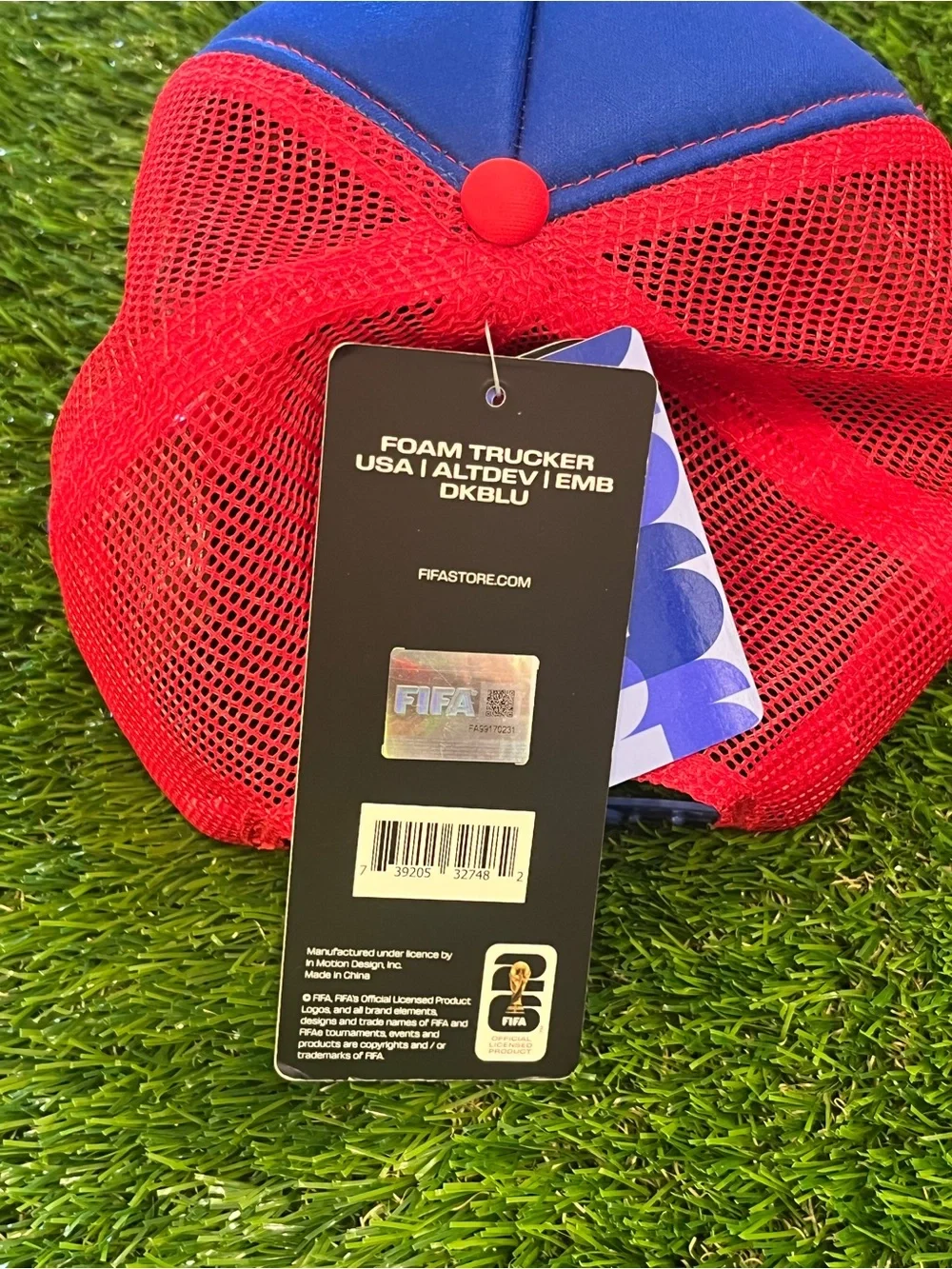 FIFA World Cup 2026 Foam Trucker Hat Snapback NWT Licensed